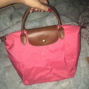 Longchamp La Pliage Small (pink)